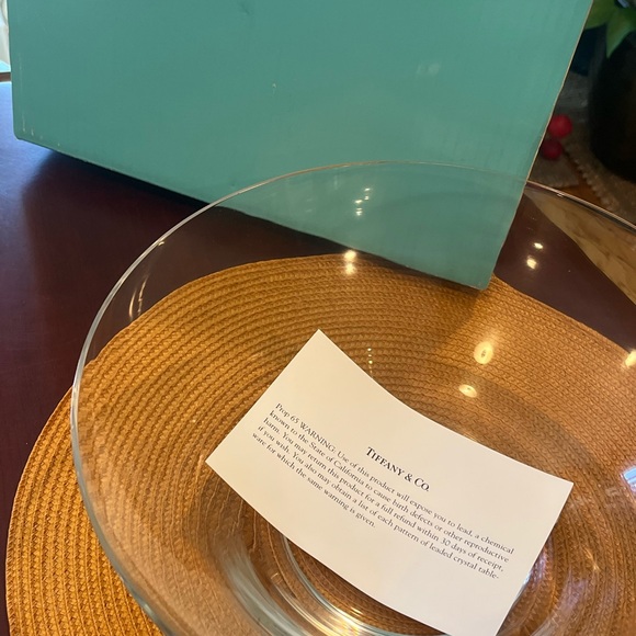 Tiffany & Co. 12” Glass Bowl - Picture 3 of 9